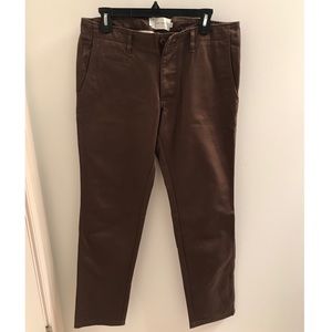WINGS + HORNS WESTPOINT CHINO BROWN- Men’s